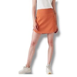 NWT Athleta Fairway Skort 18” XL sunbaked clay